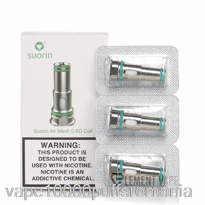 Bobine De înlocuire Vape Romania Suorin Air Mod Bobine Mesh 0.6ohm